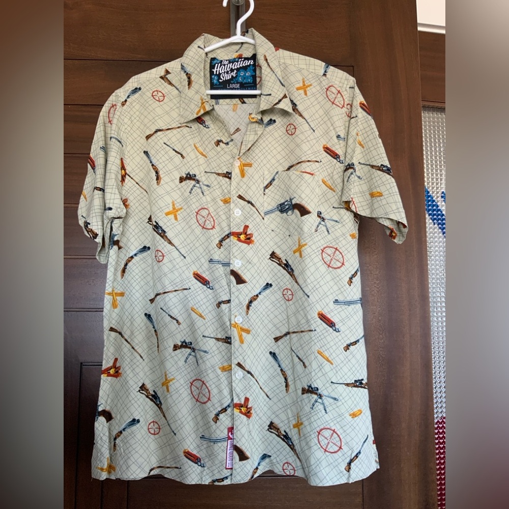 ROWDY GENTLEMAN, Camp Shirt, Size L